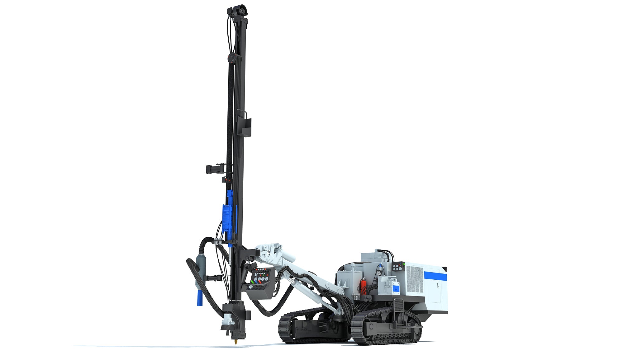Foreuse Furukawa HCR 900 Rock Drilling Rig – 3D Horse