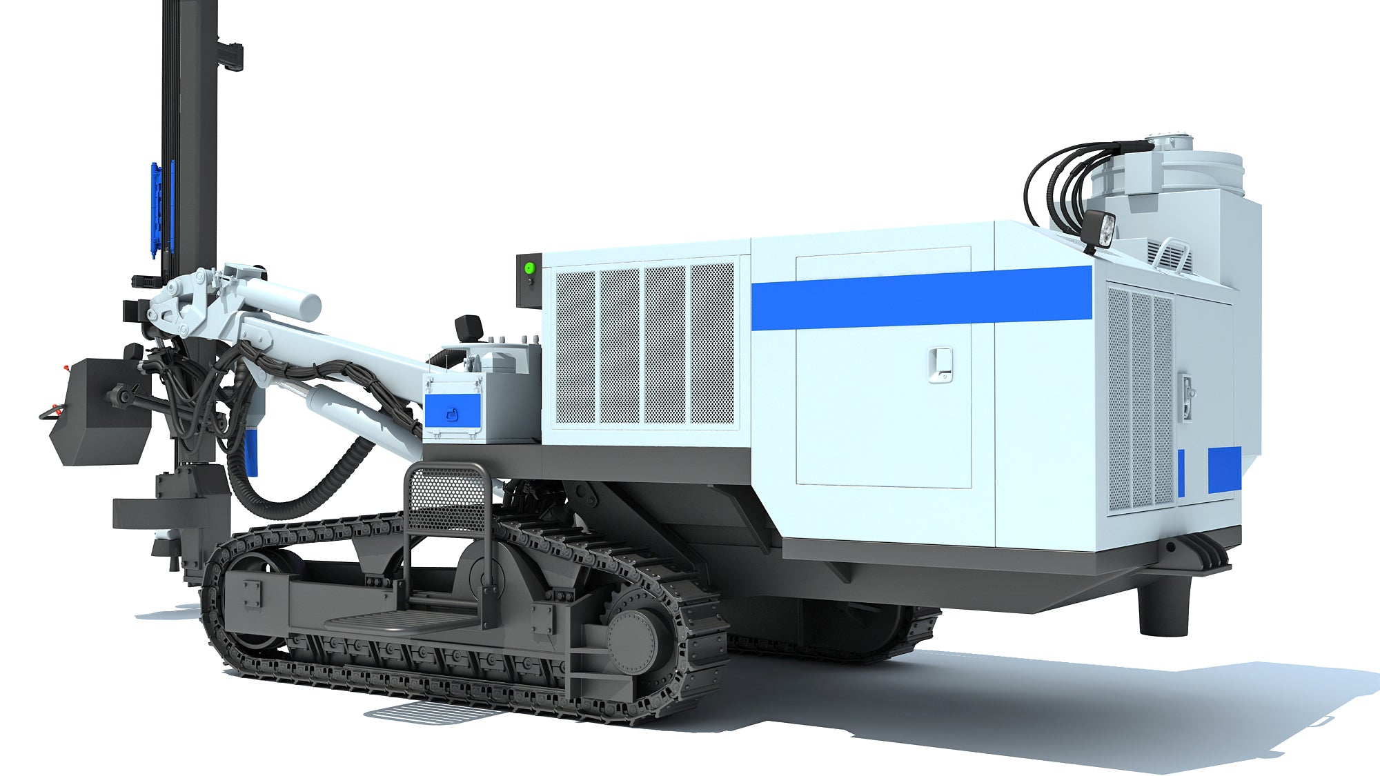 Foreuse Furukawa HCR 900 Rock Drilling Rig – 3D Horse