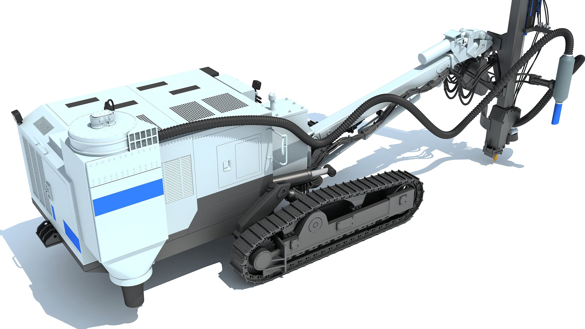 Foreuse Furukawa HCR 900 Rock Drilling Rig – 3D Horse