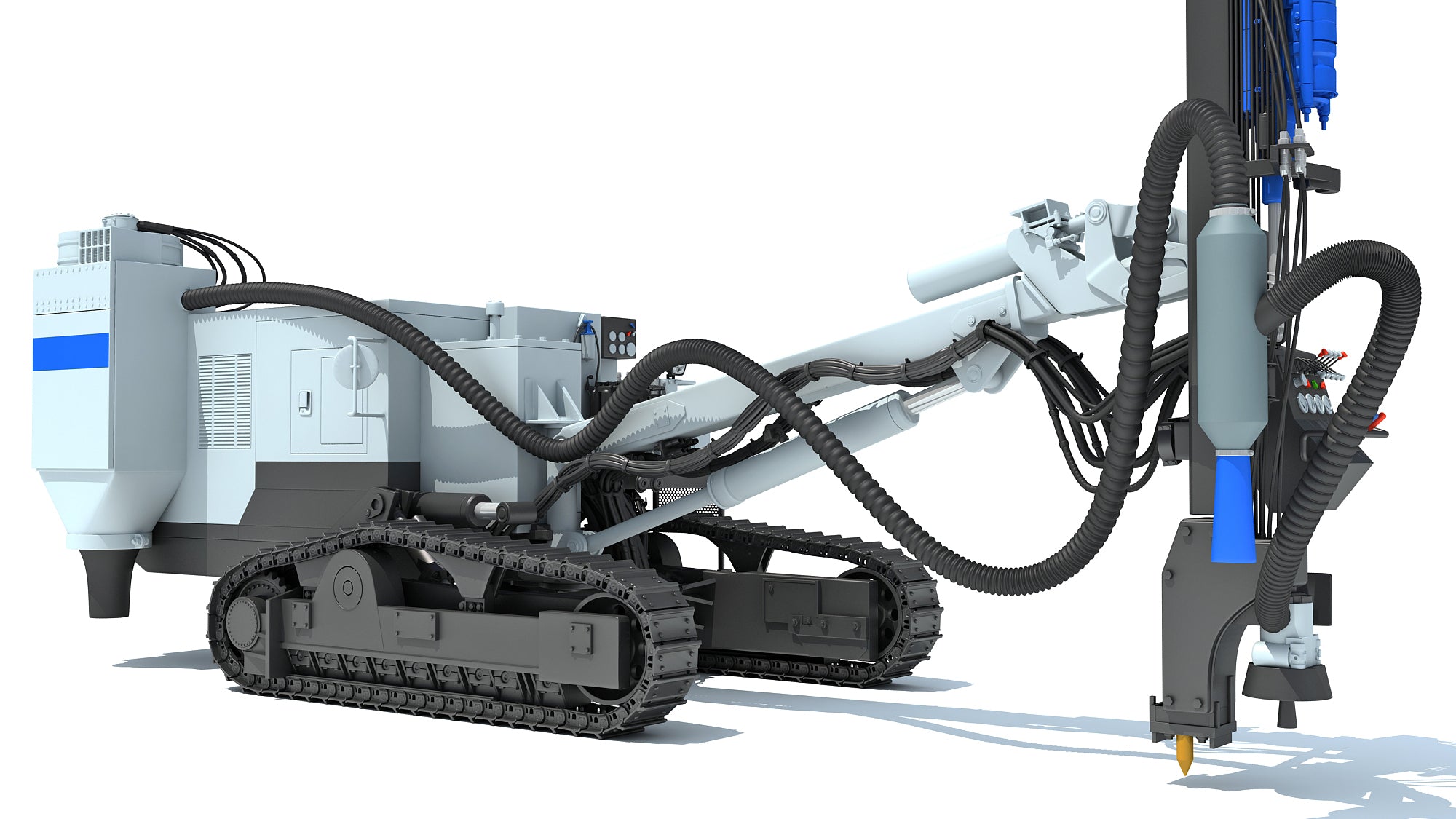 Foreuse Furukawa HCR 900 Rock Drilling Rig – 3D Horse