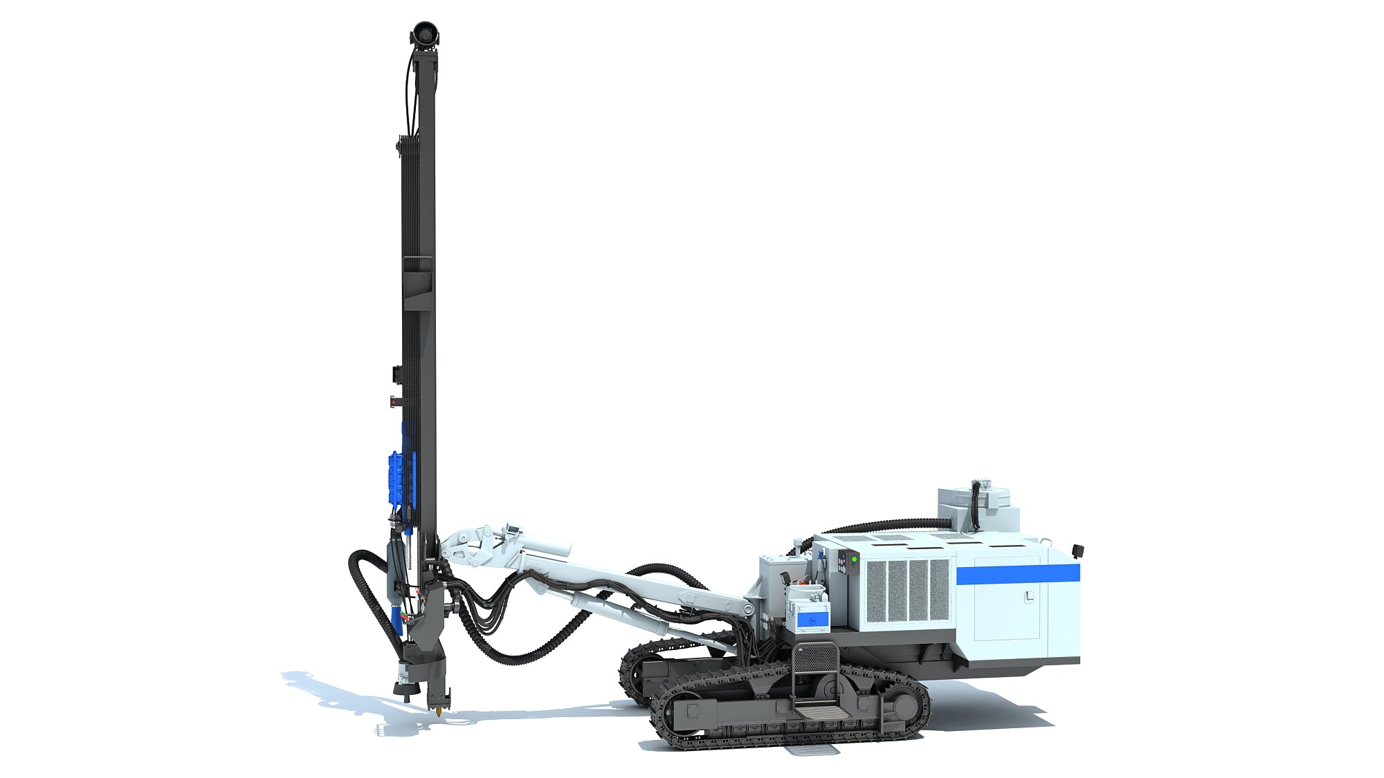 Foreuse Furukawa HCR 900 Rock Drilling Rig – 3D Horse