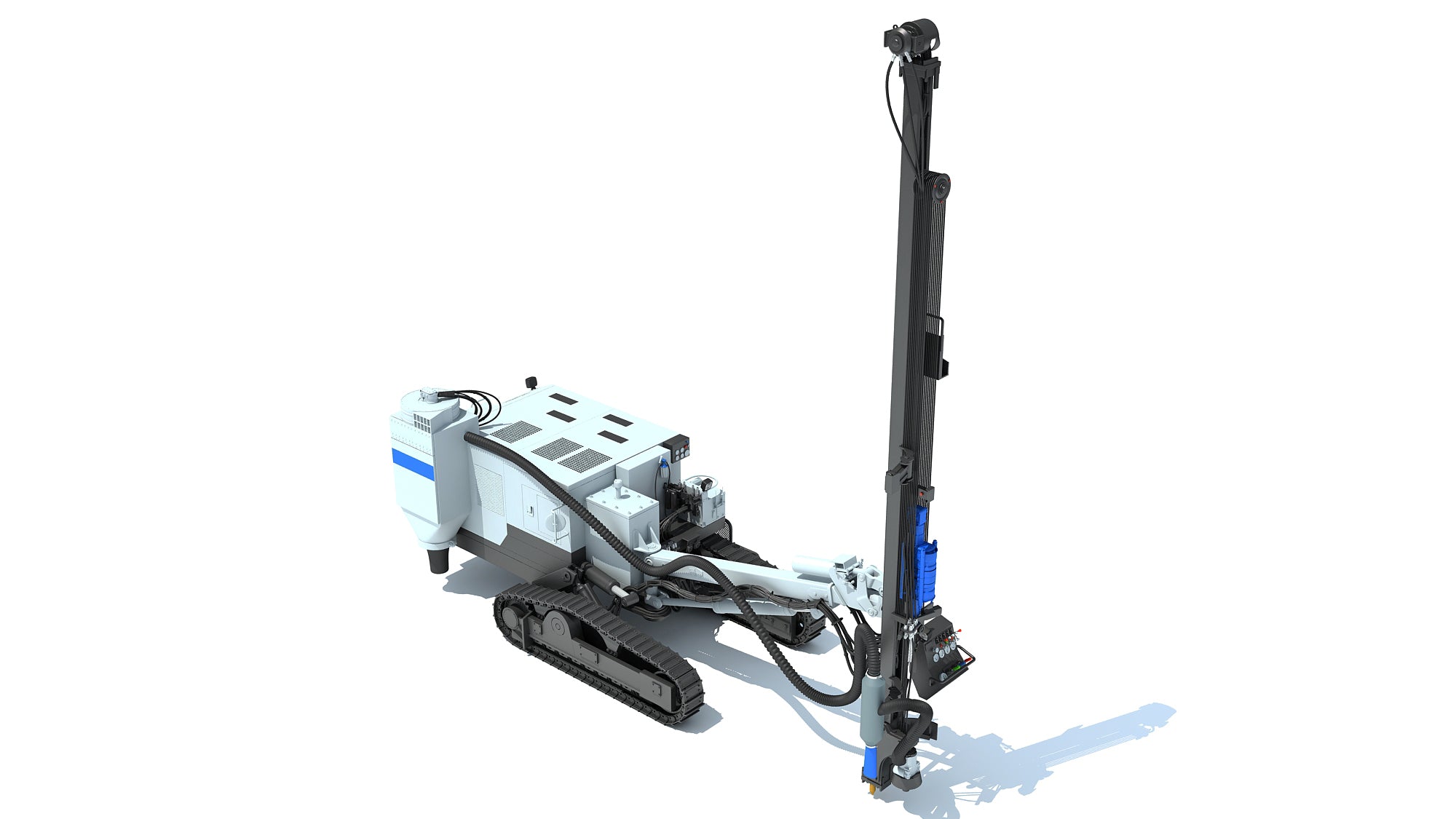 Foreuse Furukawa HCR 900 Rock Drilling Rig – 3D Horse