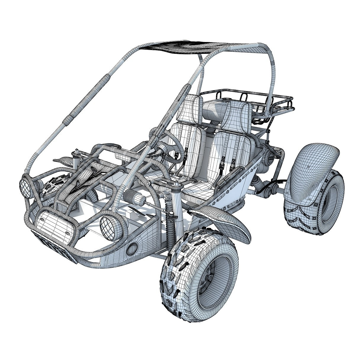 Off Road Buggy 3D Model