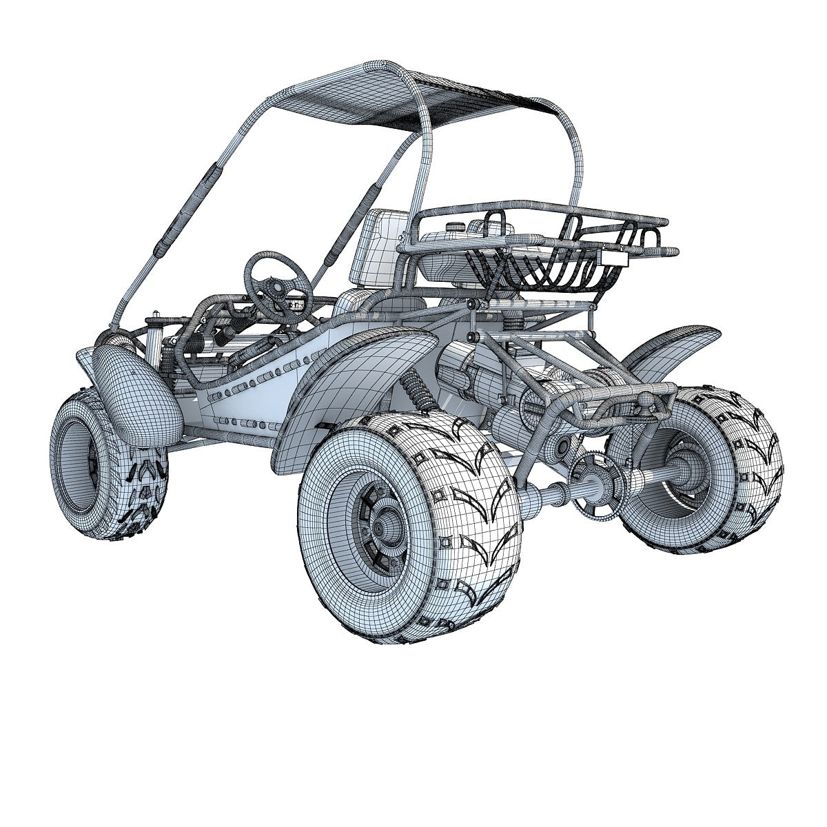 Off Road Buggy 3D Model