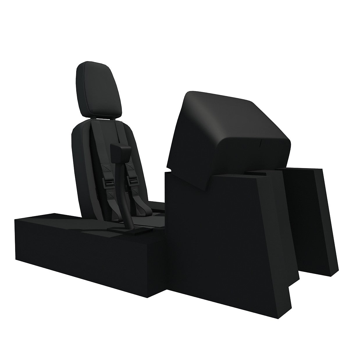 Helicopter Cockpit 3D Model