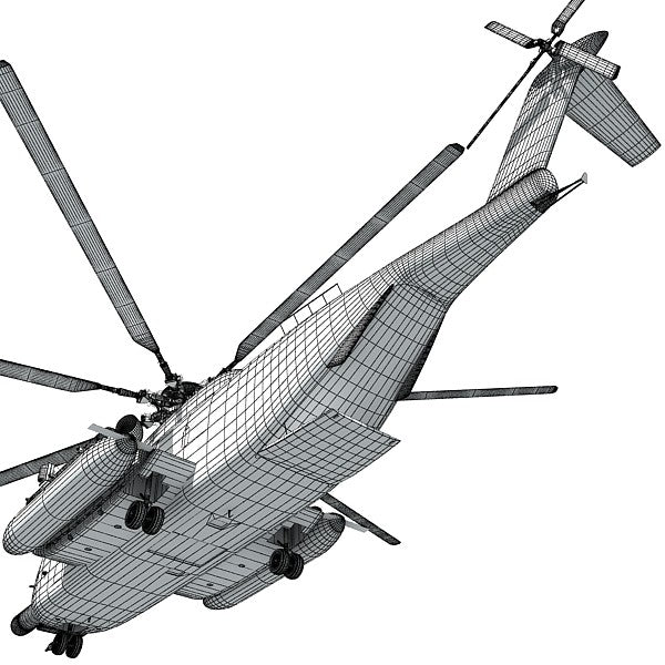 3D Helicopter Super Stallion