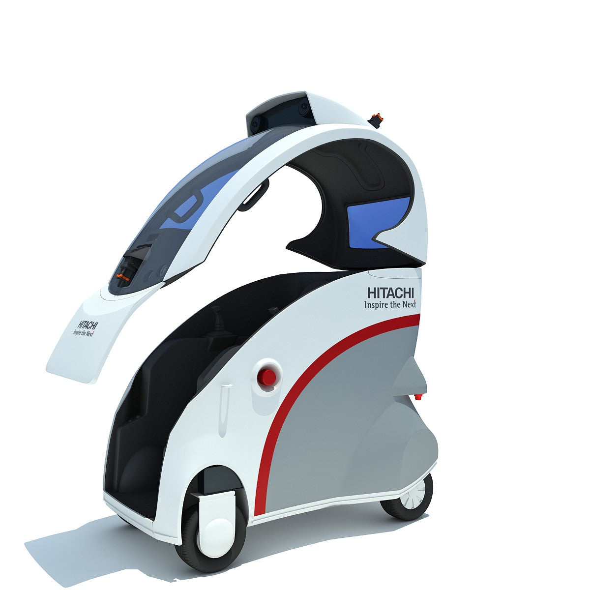 Robot Car 3D Model