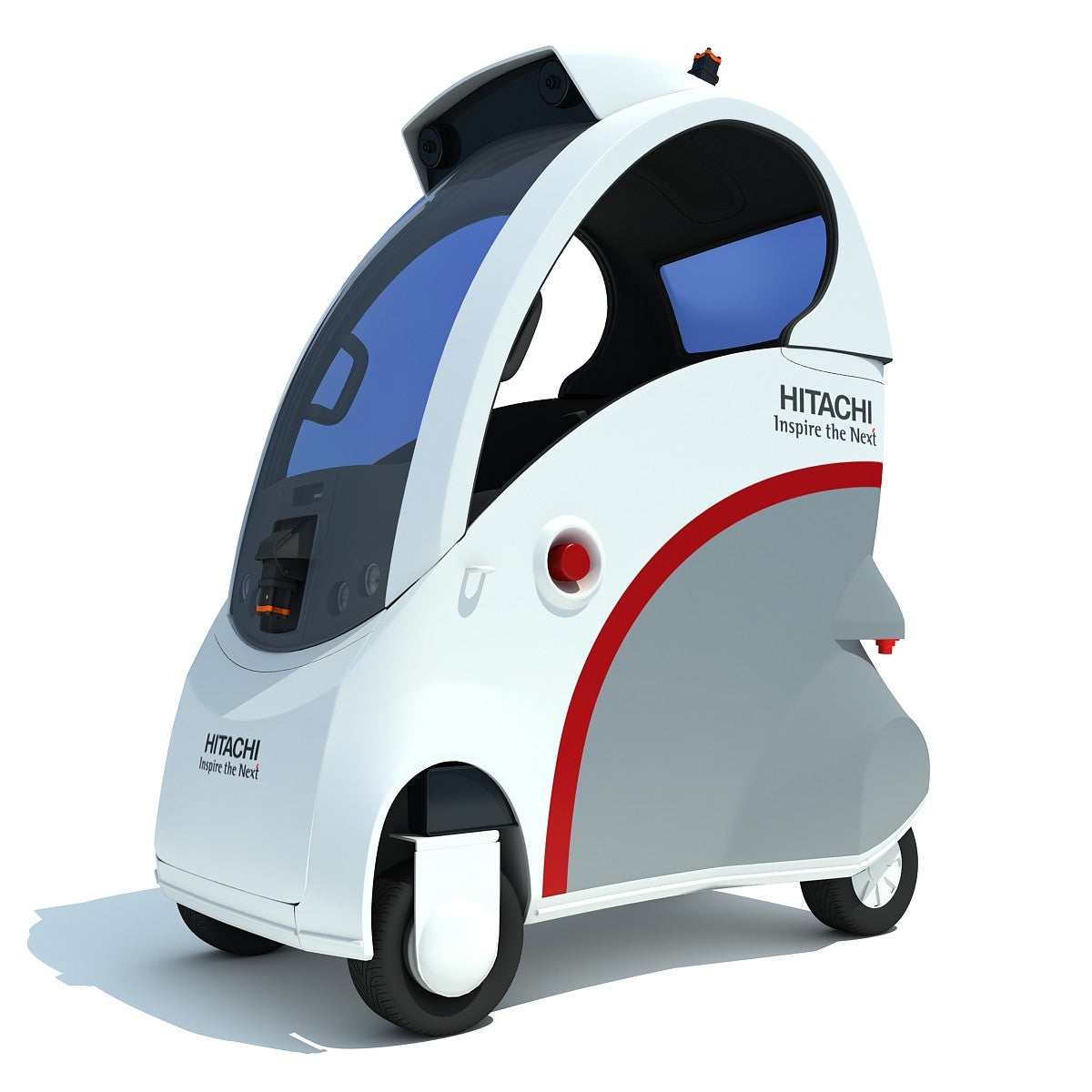 Robot Car 3D Model