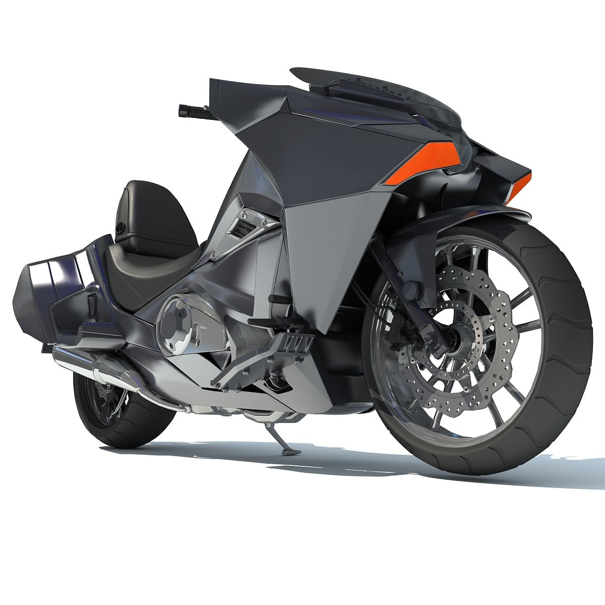 3D Honda Motorcycle Model
