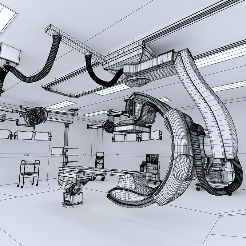 Operating Room - 3D Scene