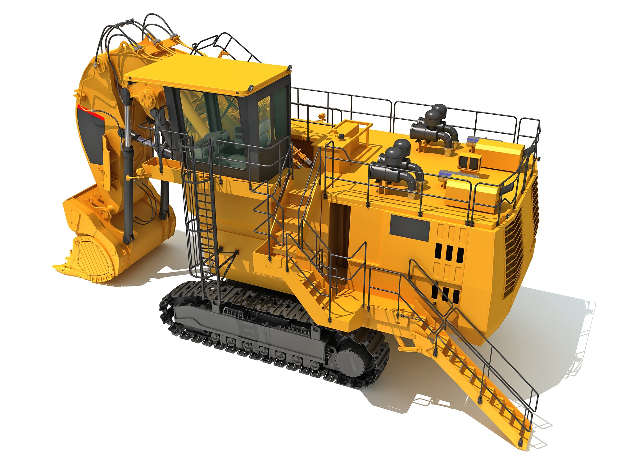 Mining Excavator Shovel