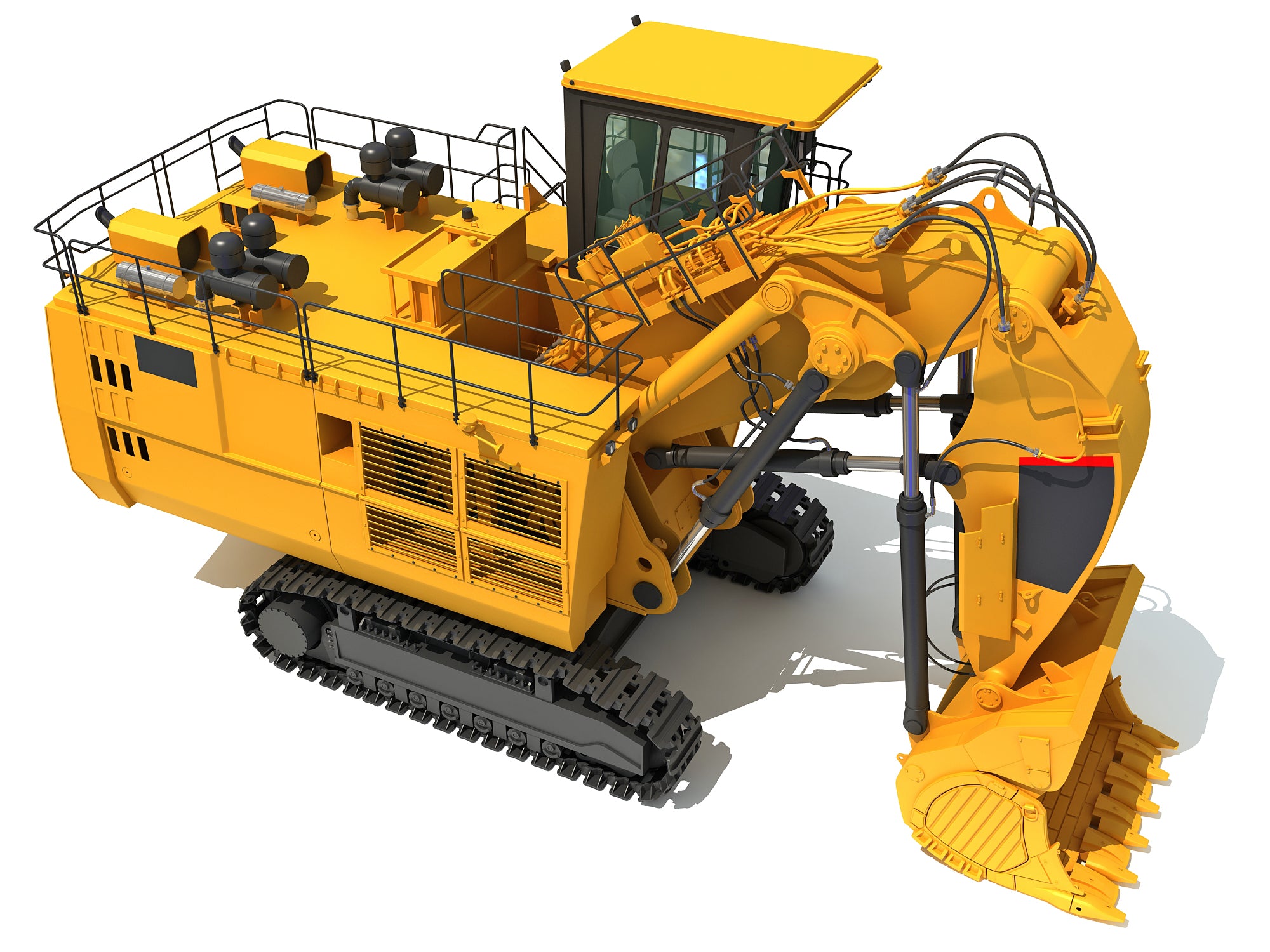 Mining Excavator Shovel