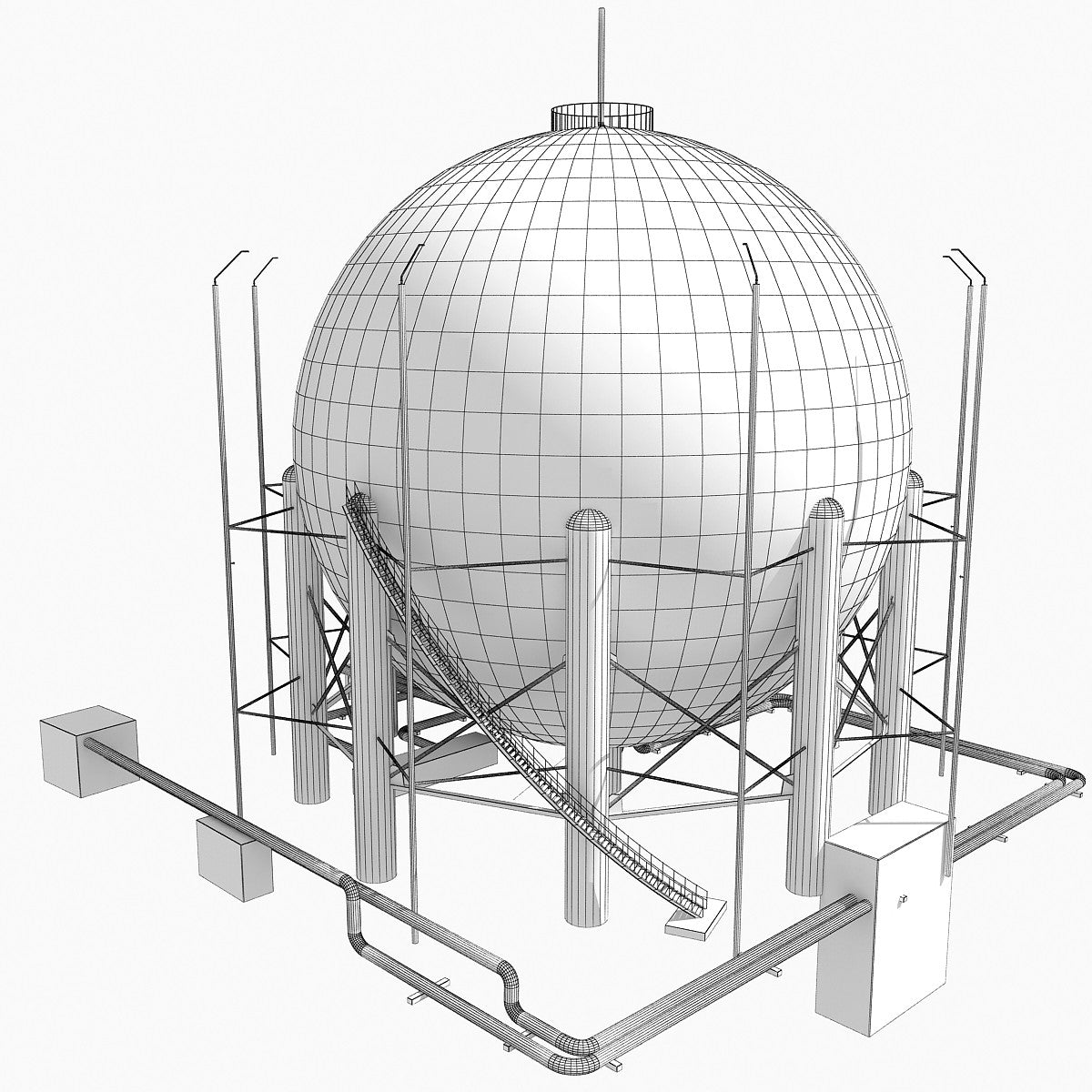 3D Oxygen Storage