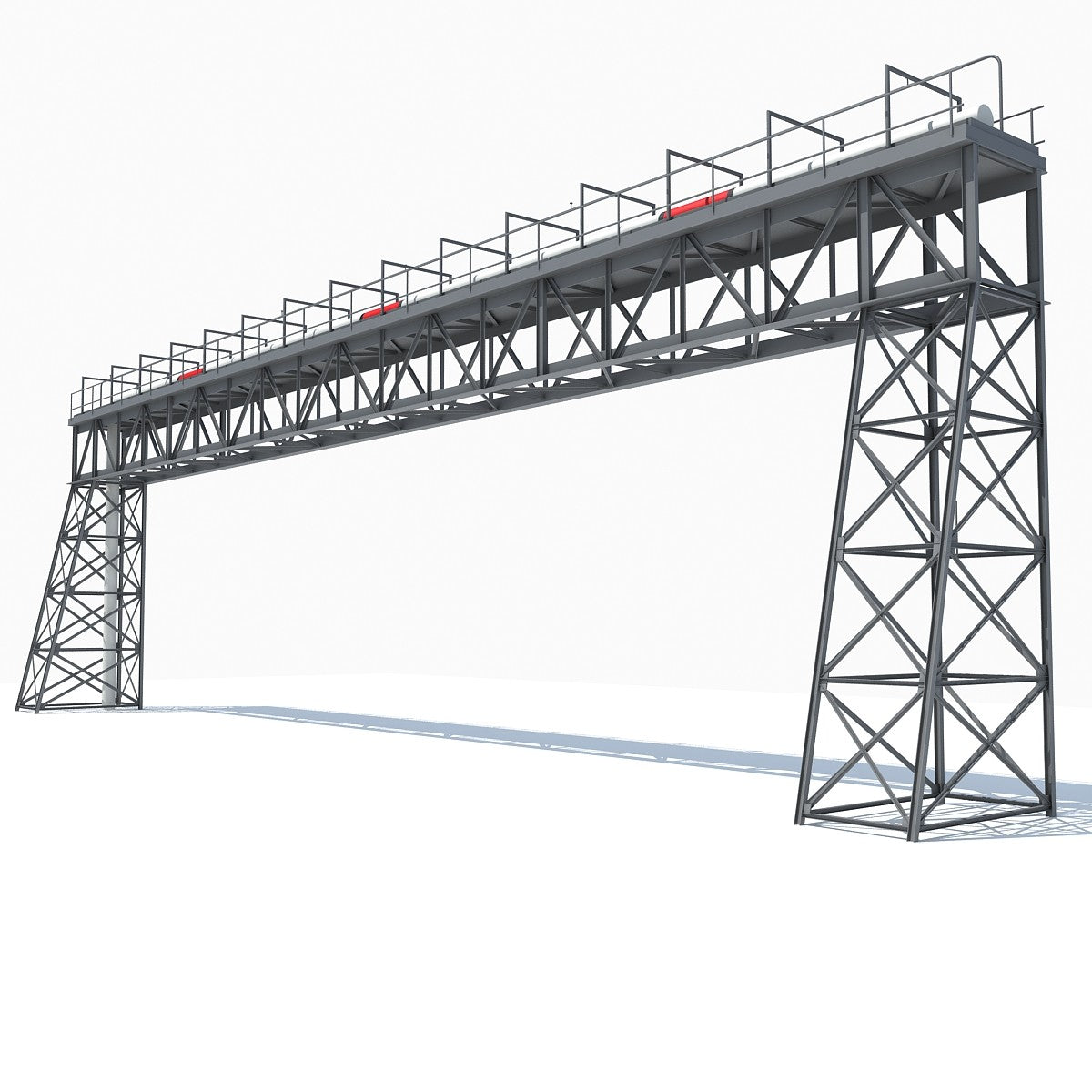 Industrial Tower 3D Model