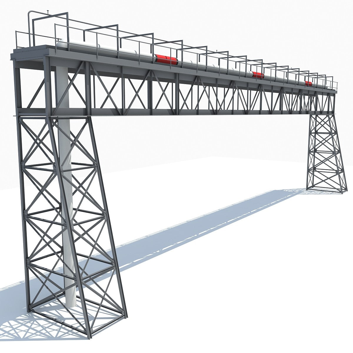 Industrial Tower 3D Model