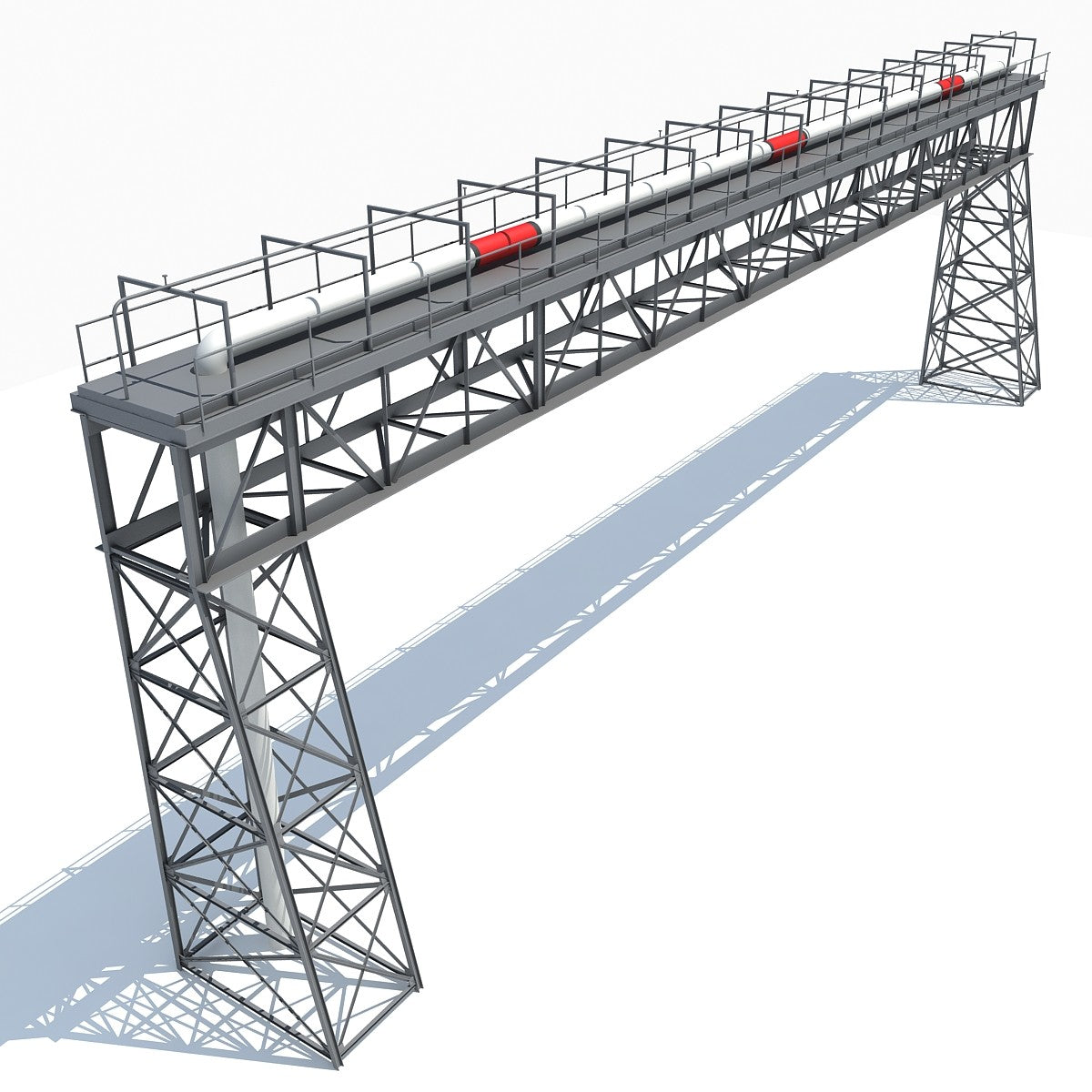 Industrial Tower 3D Model