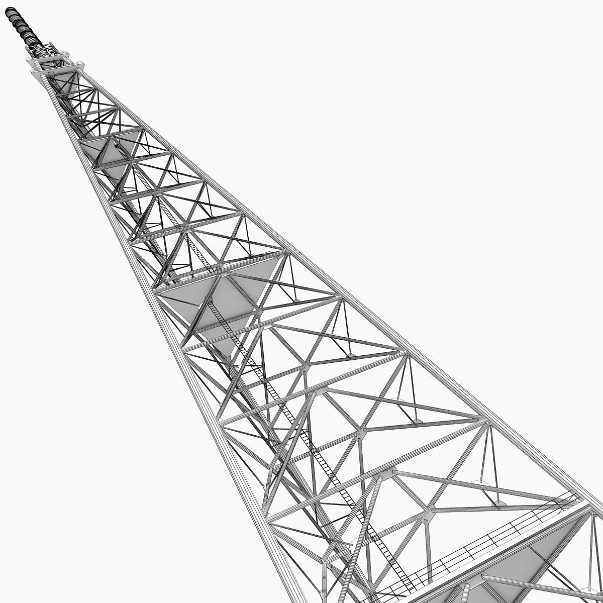 3D Industrial Tower