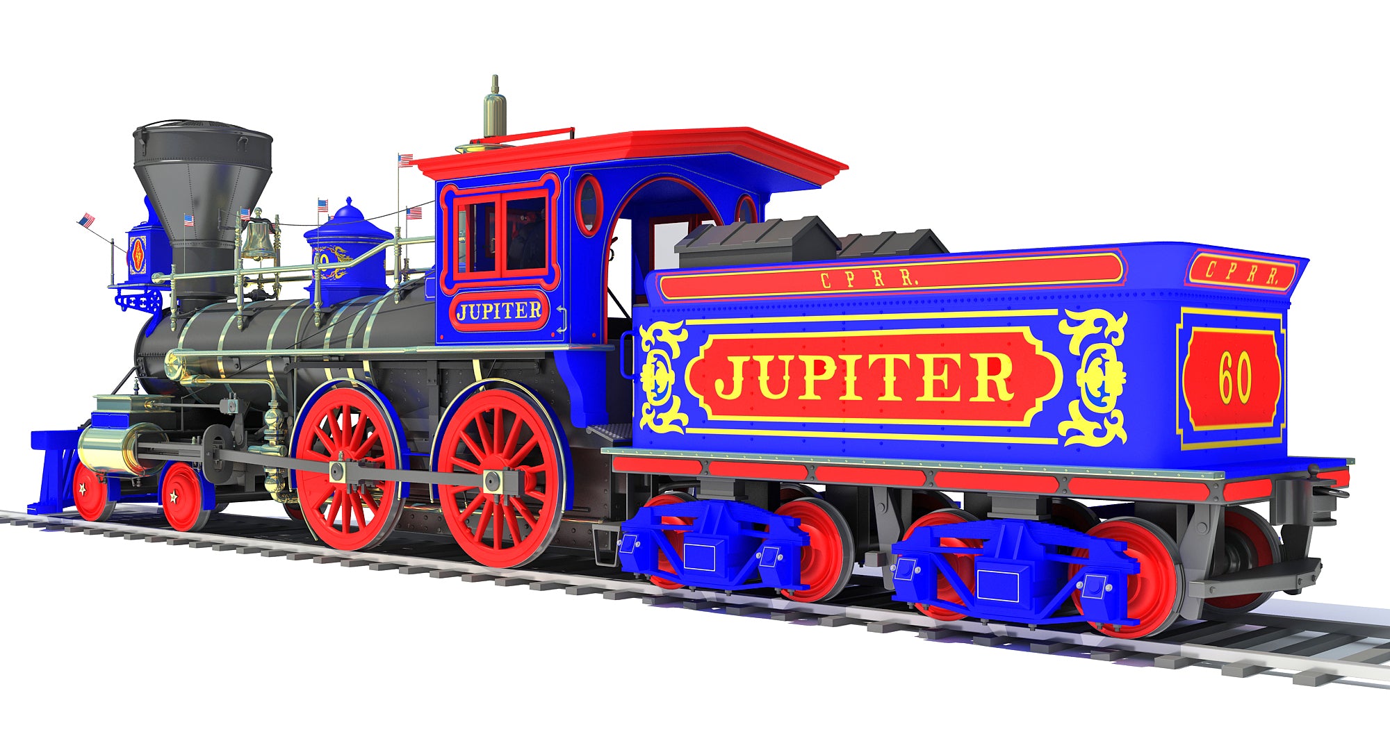 Jupiter Steam Locomotive