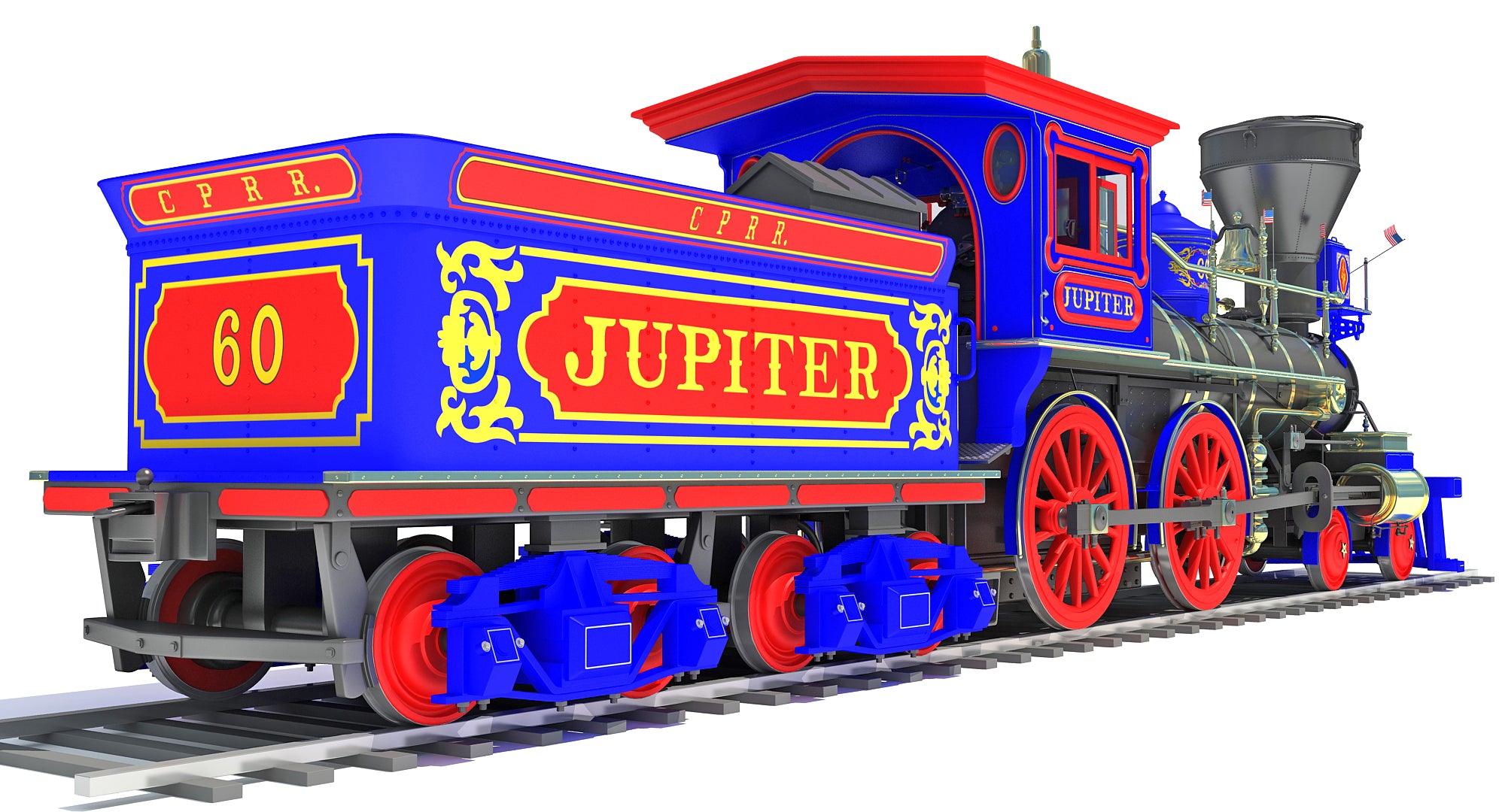 Jupiter Steam Locomotive