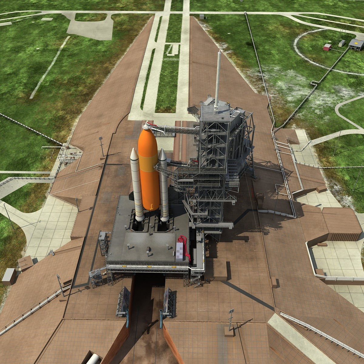 Launch Complex 39A 3D Model