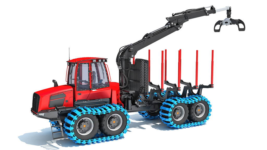 Komatsu Forestry Forwarder Tractor