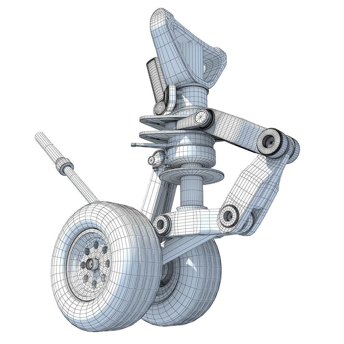 landing gear 3d model Landing Gear 3D Model – 3D Horse