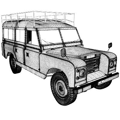 Landrover 3D Model