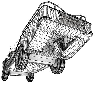 Army Amphibious Vehicle LARC-V Model