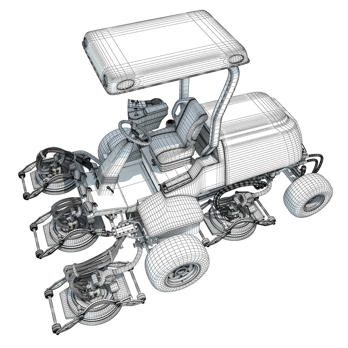 Lawn Mower Terraincut Model