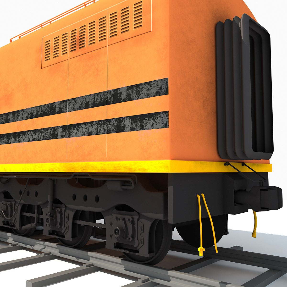 Locomotive Train 3D Model