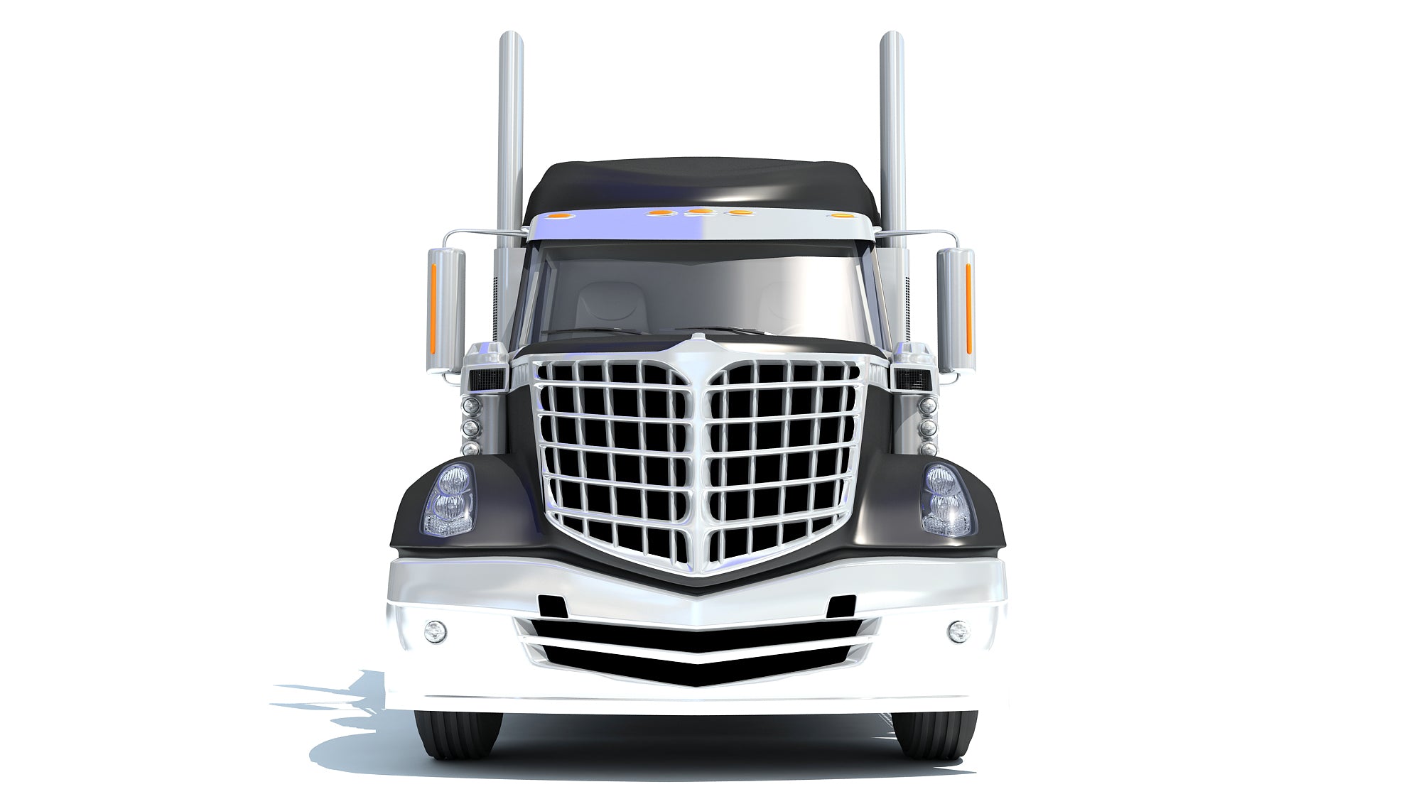 Lowboy Truck