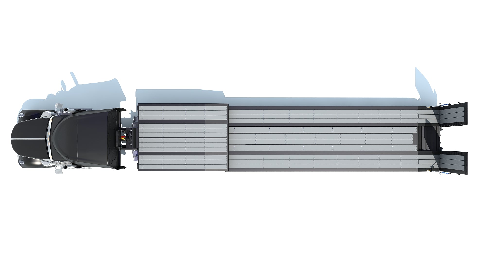 Lowboy Truck