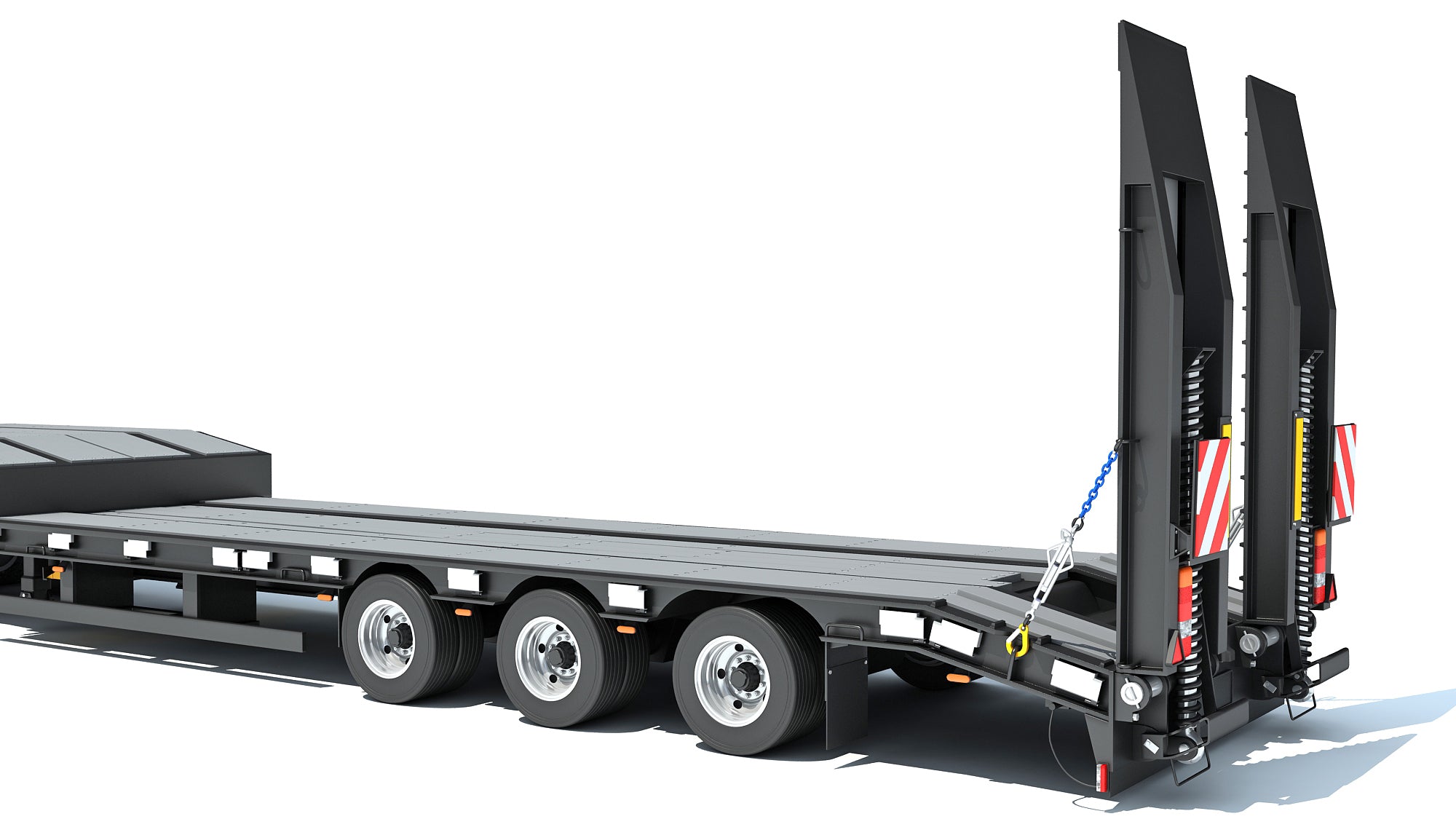 Lowboy Truck