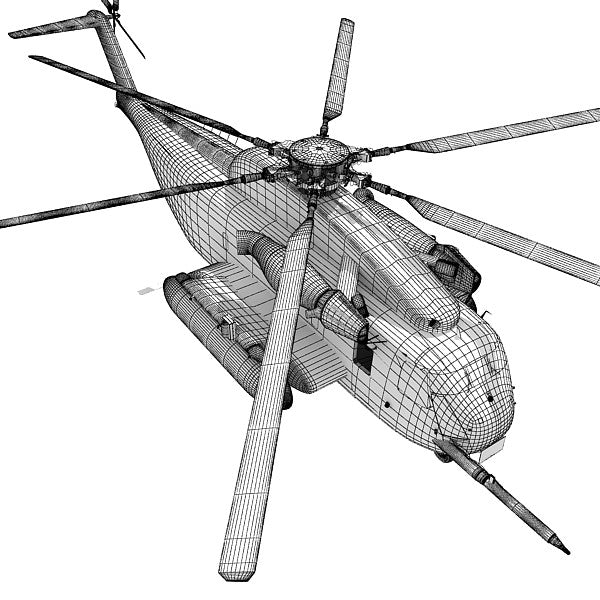 Sikorsky Sea Stallion Helicopter Model
