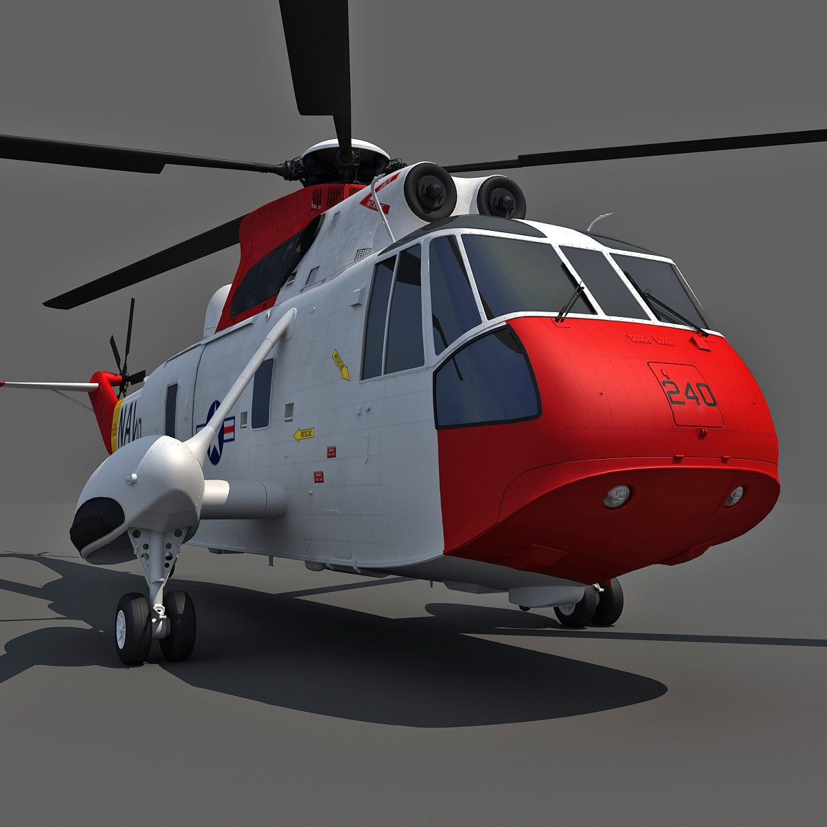 Military Helicopters 3D Models