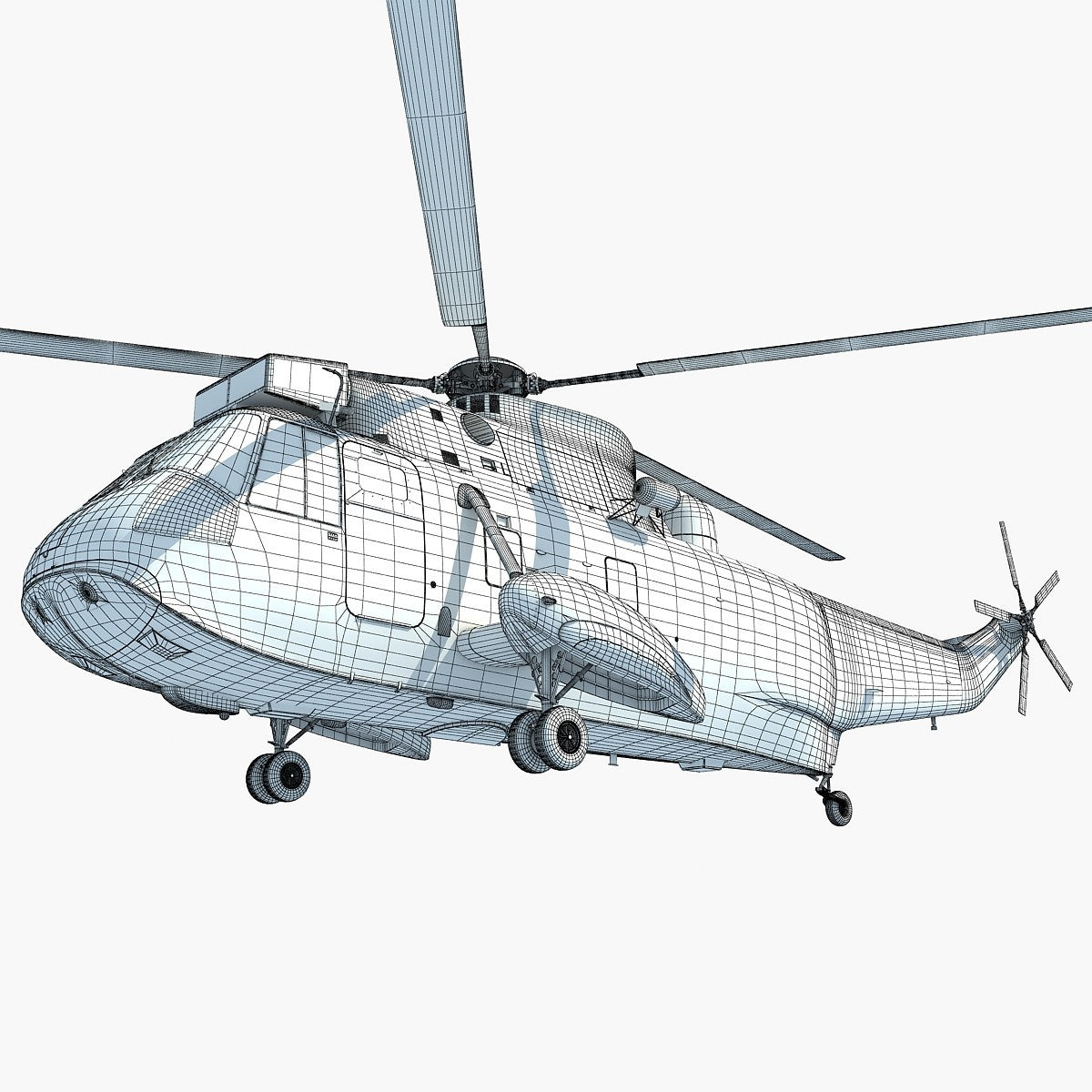 Military Helicopters 3D Models