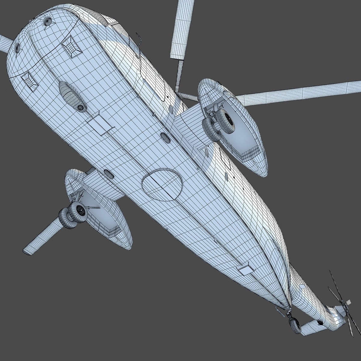 Military Helicopters 3D Models