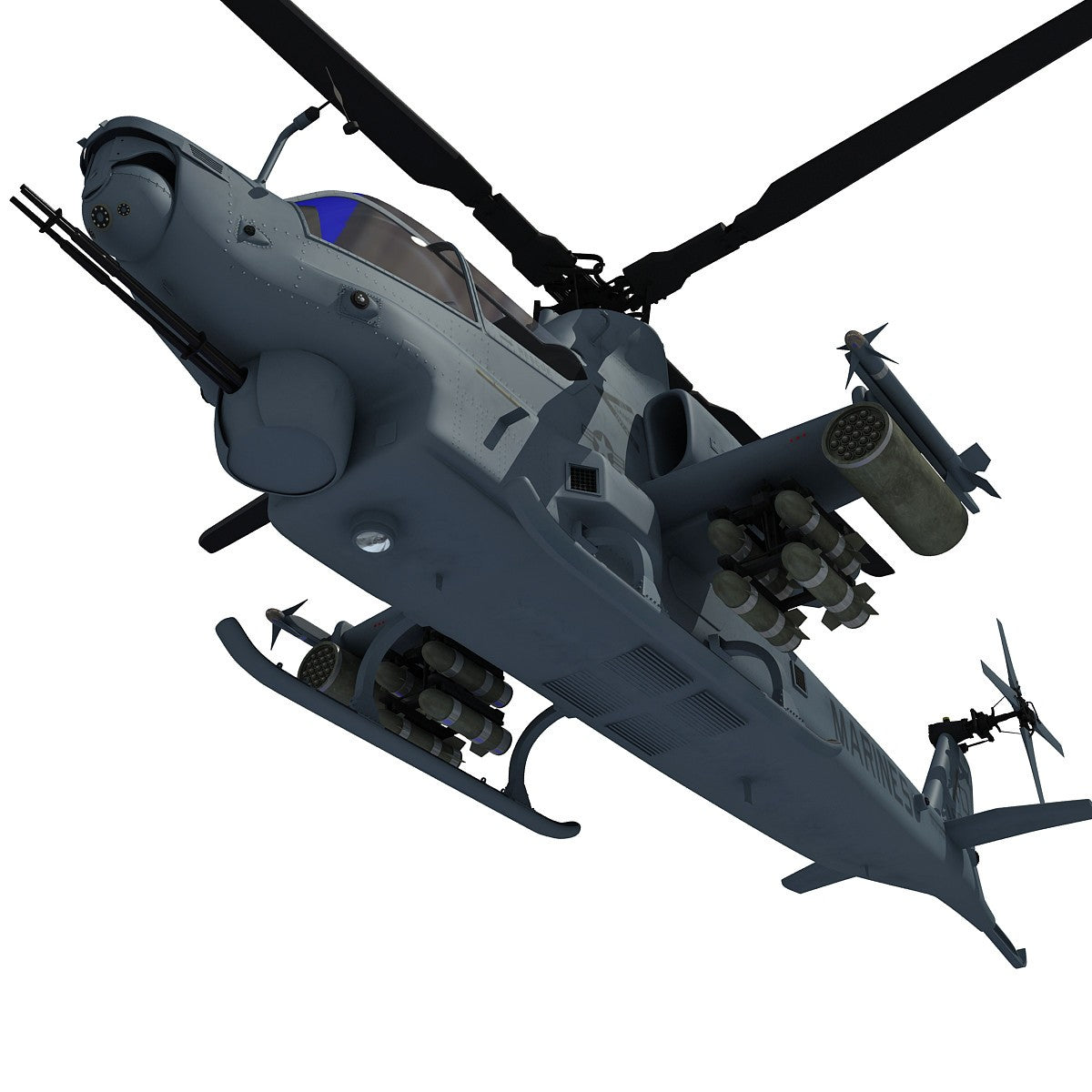 Military Helicopters 3D Models