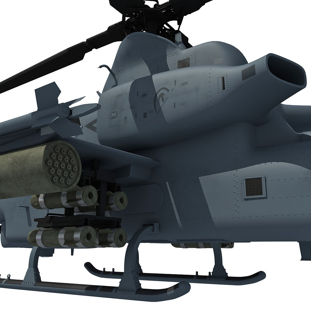 Military Helicopters 3D Models