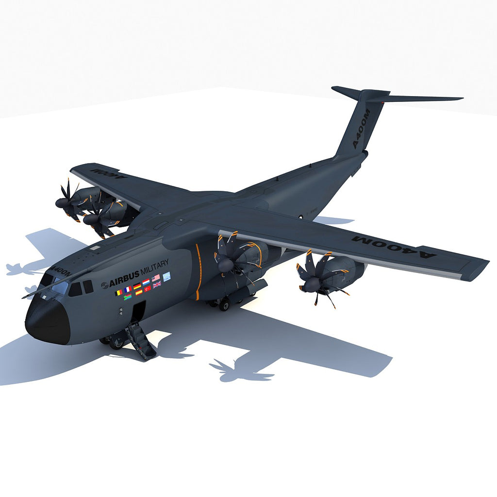 Airbus A400M Atlas 3D Model