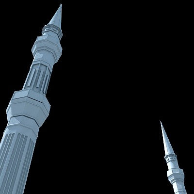 Mohamed Ali Mosque 3D Model