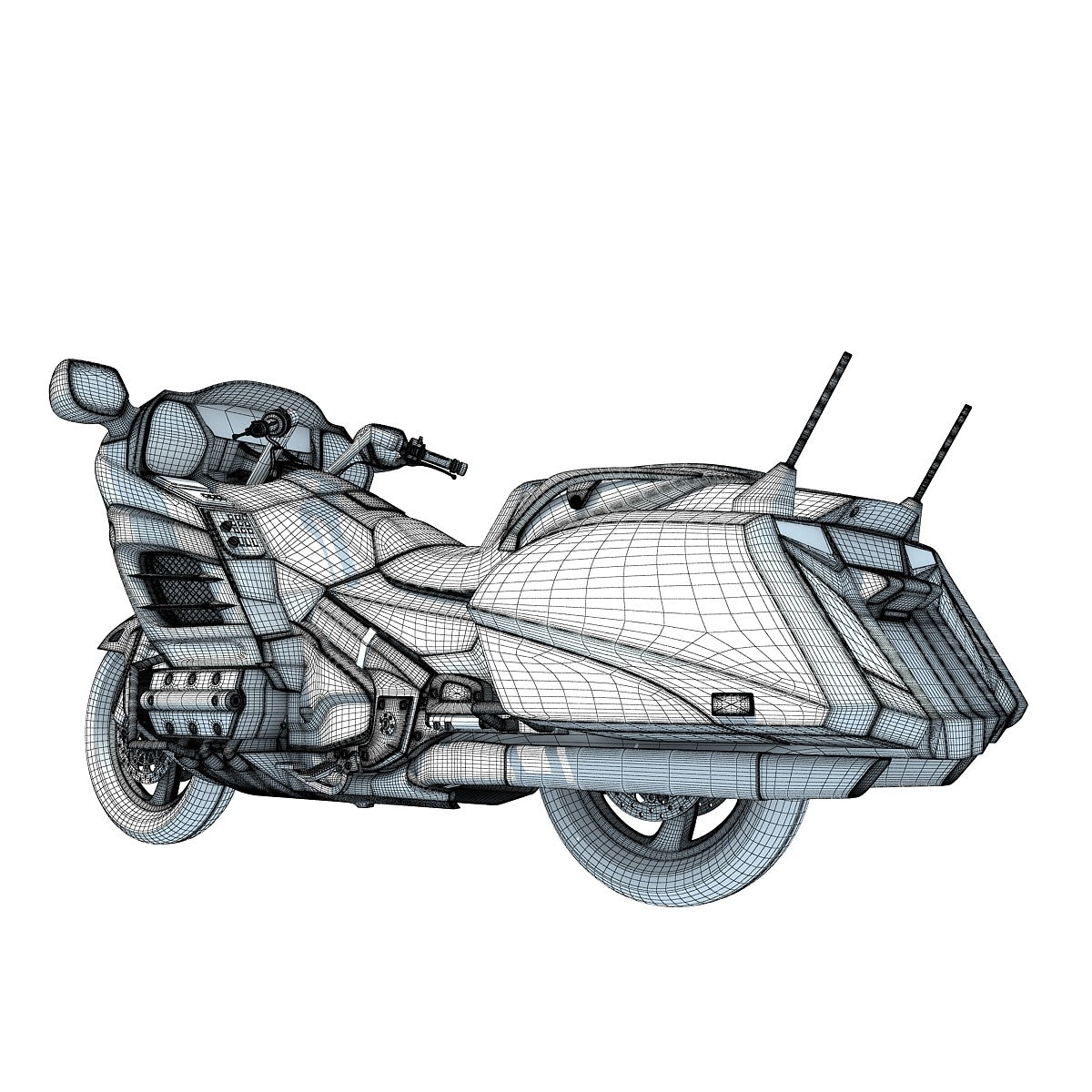 Motorcycle 3D Model