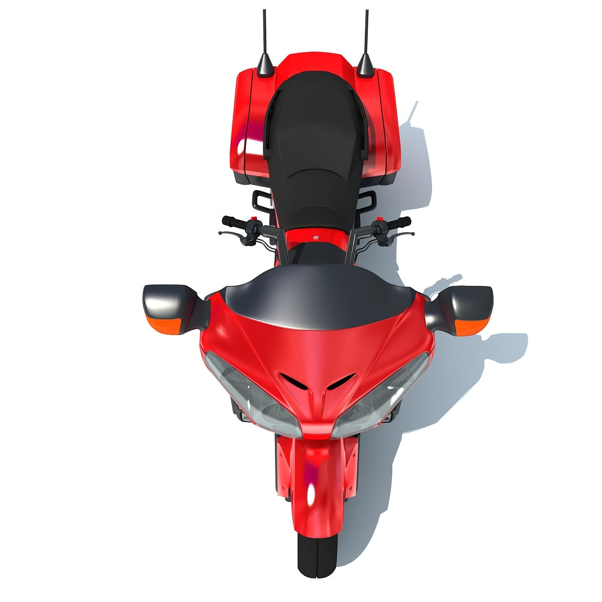 Honda Motorcycle 3D Model
