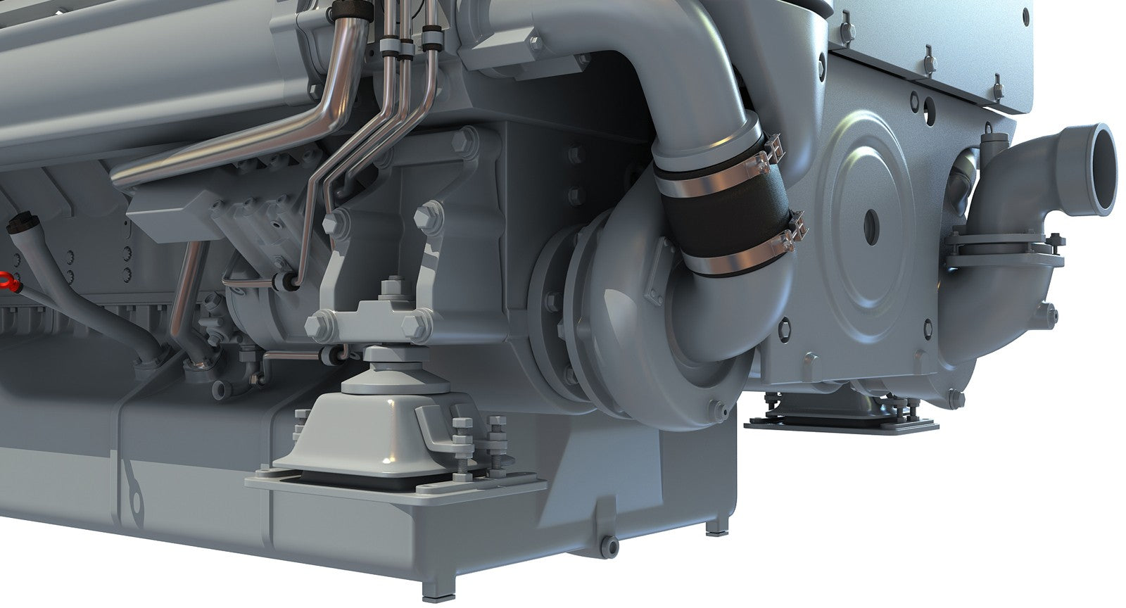 Diesel Engine for Yachts 3D Model