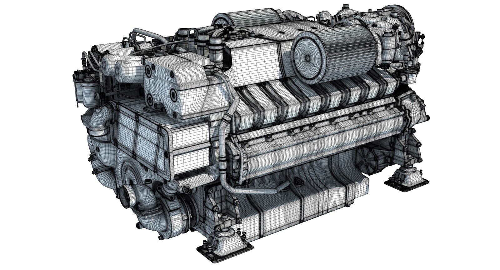 Engine 3D Model