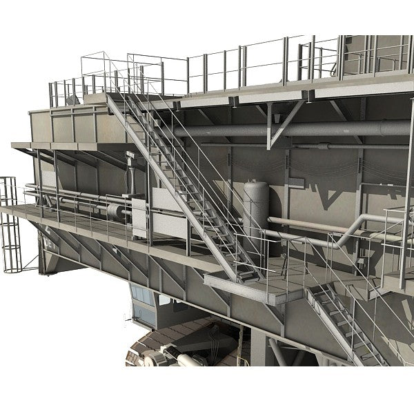 Nasa Mlp Nasa's Mobile Launch Platform Model – 3D Horse
