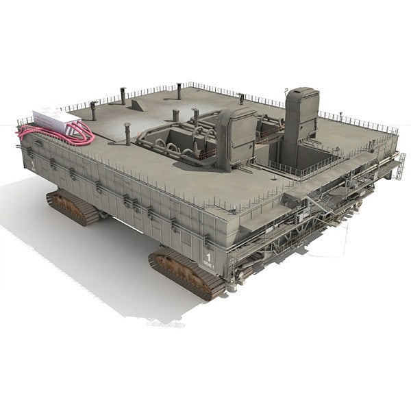 Nasa Mlp Nasa's Mobile Launch Platform Model – 3D Horse