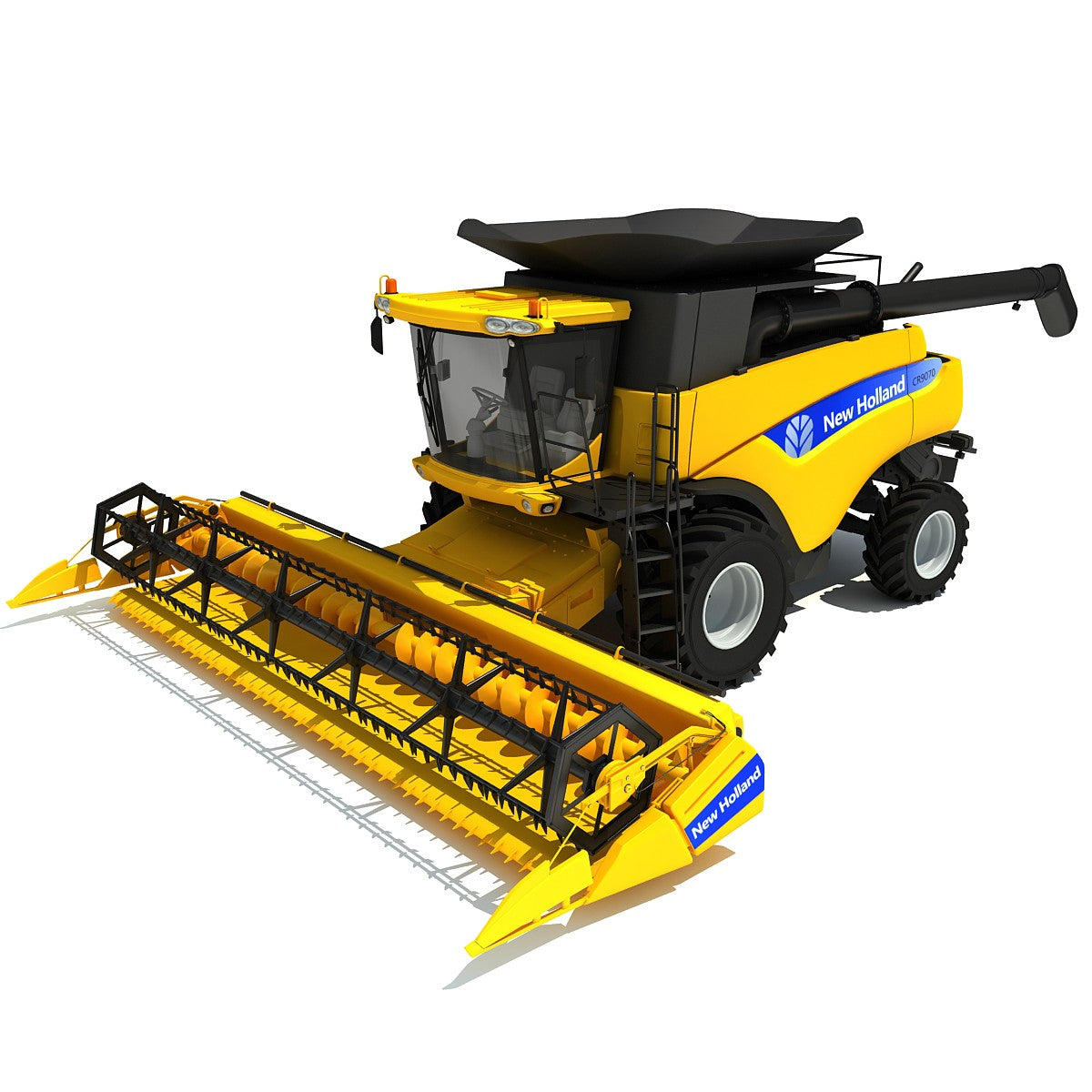 New Holland Combine 3D Model