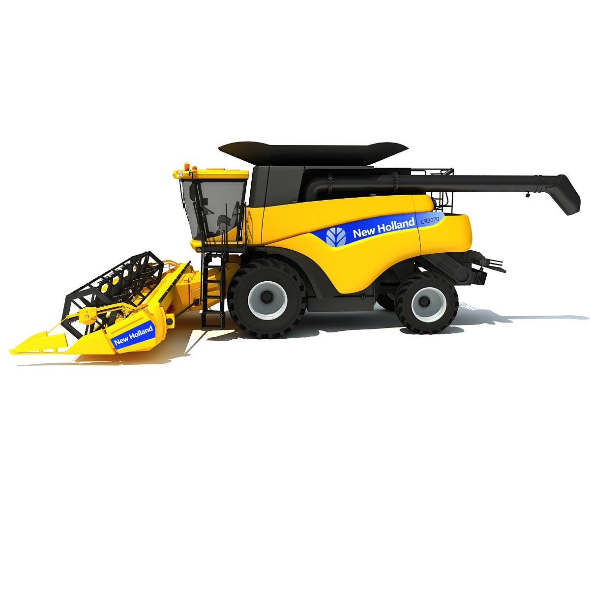 New Holland Combine 3D Model