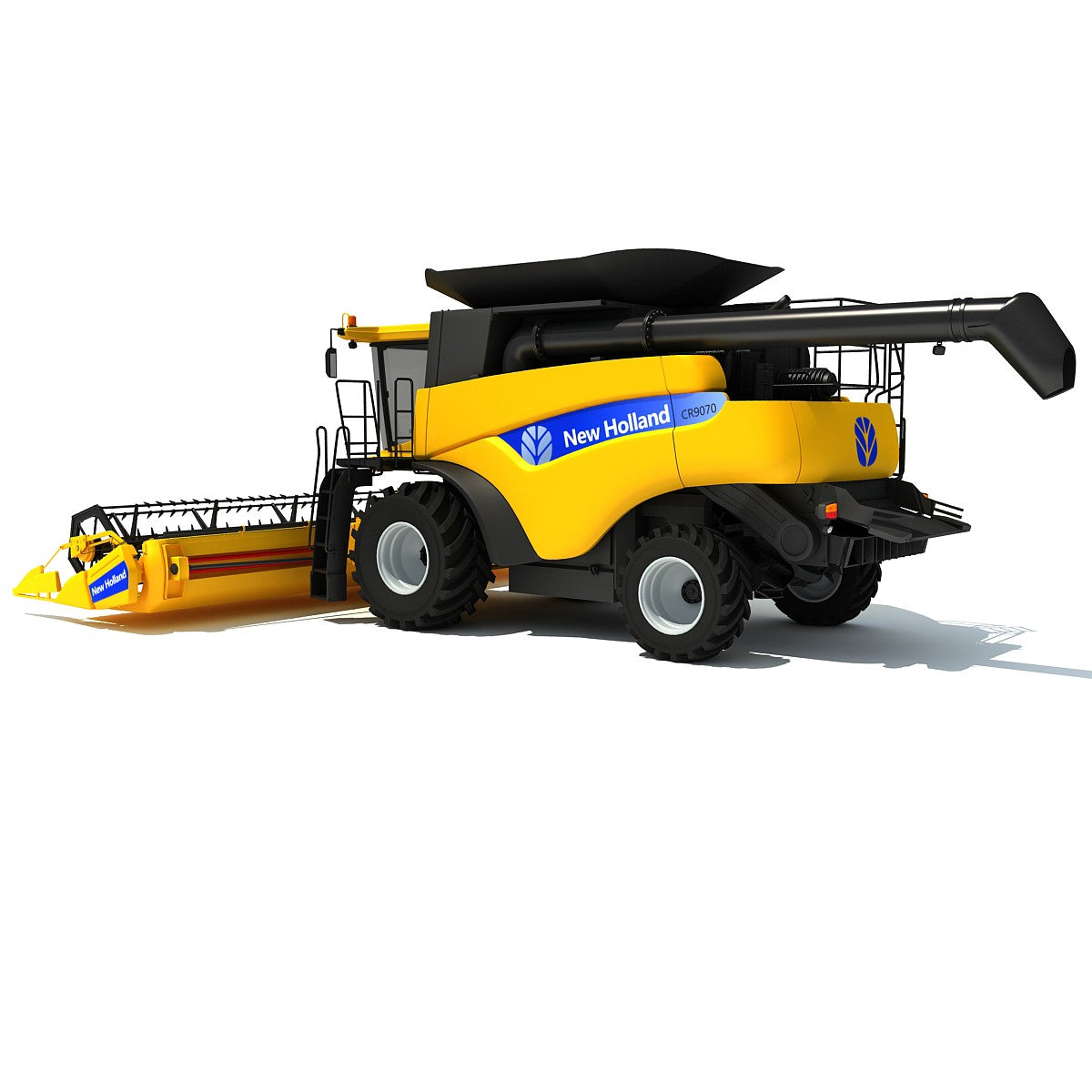 New Holland Combine 3D Model